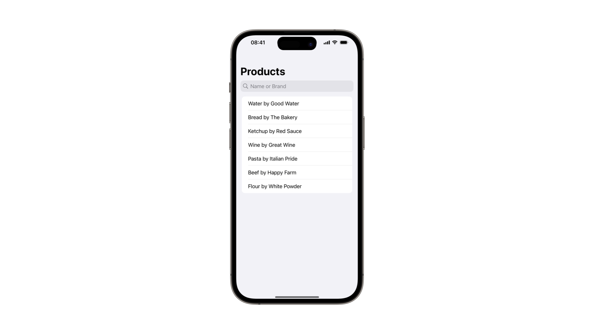 Making your lists searchable in a SwiftUI app