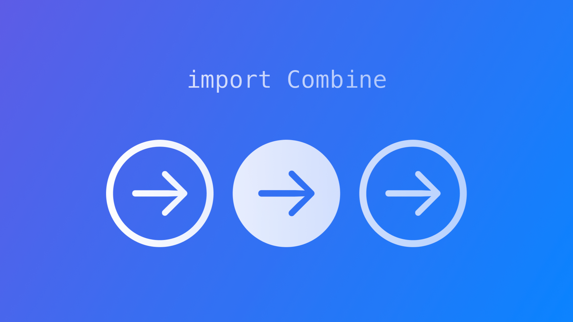 Combine: Working with Sequence Operators