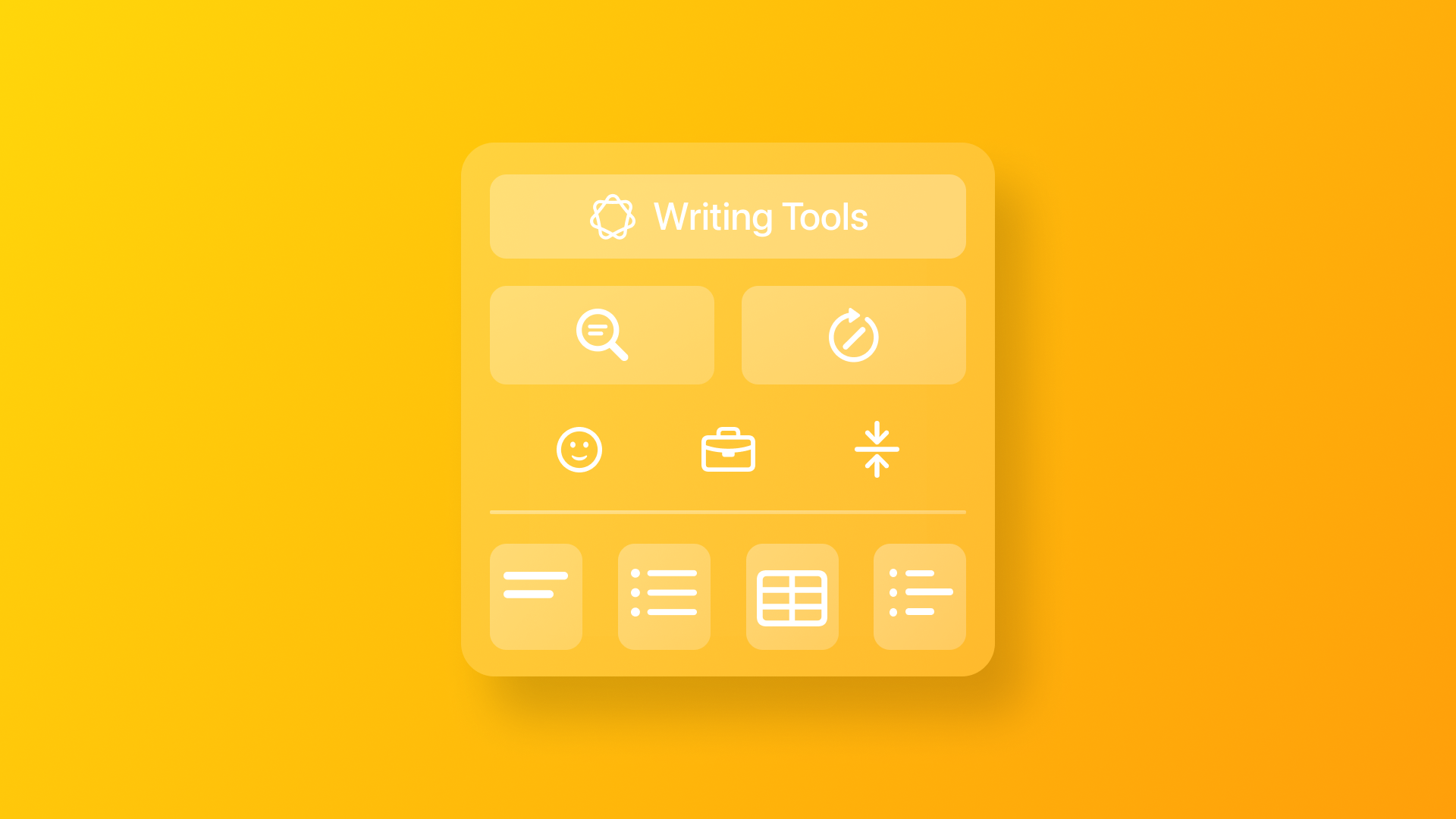 Exploring Apple Intelligence Writing Tools