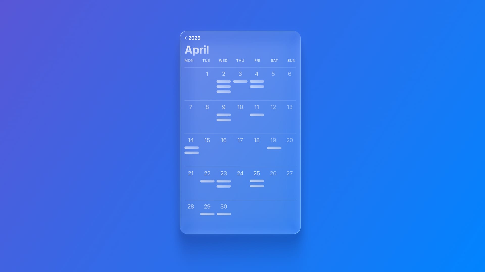Getting access to the user’s calendar