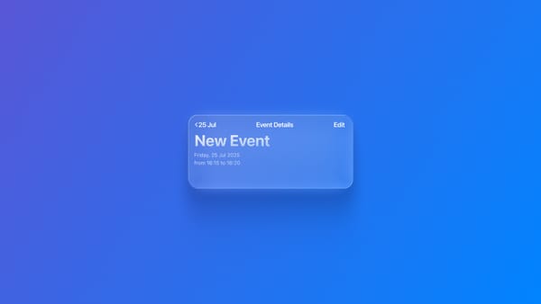 Checking and editing the details of a calendar event